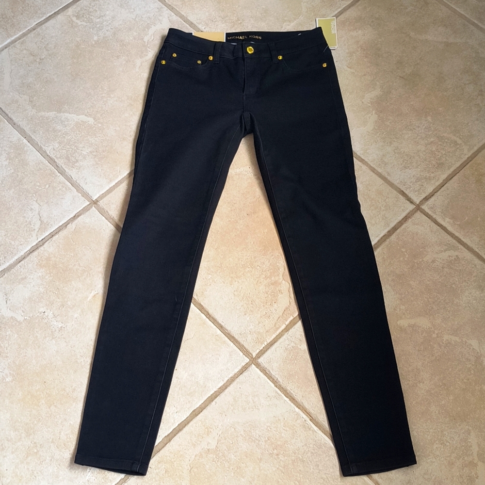 Michael Kors Black Skinny Jeans